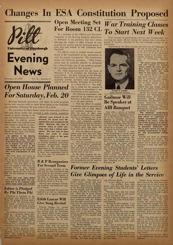 Pitt evening news