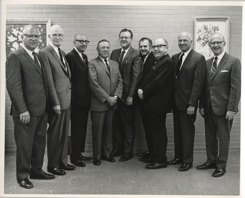 Past Presidents of the Odontological Society at Pitt Dental School
