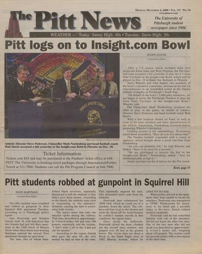 Pitt news