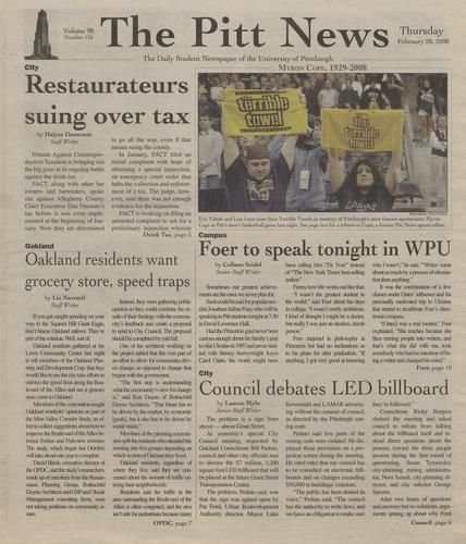 Pitt news
