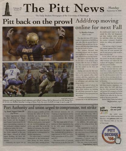 Pitt news