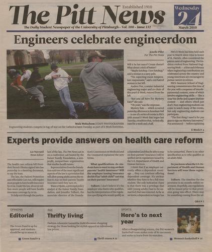 Pitt news