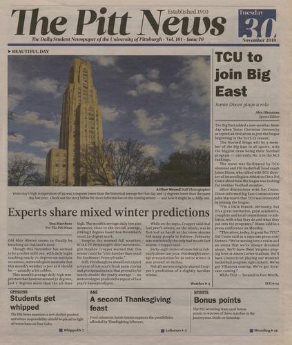 Pitt news