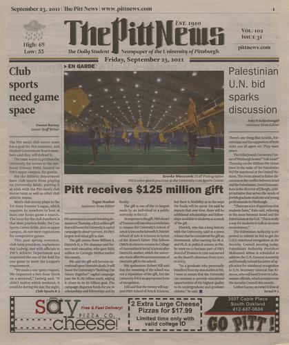 Pitt news