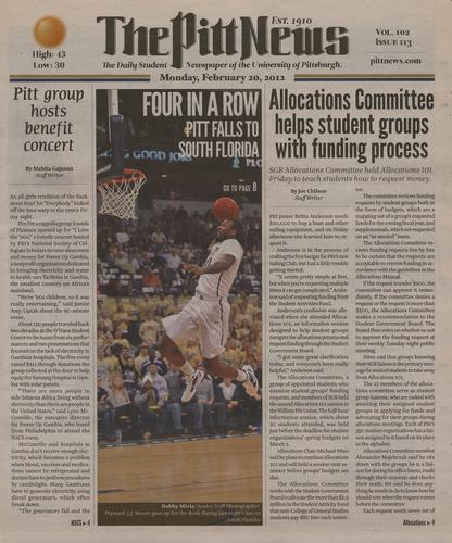 Pitt news