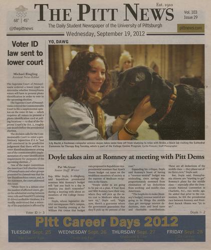 Pitt news