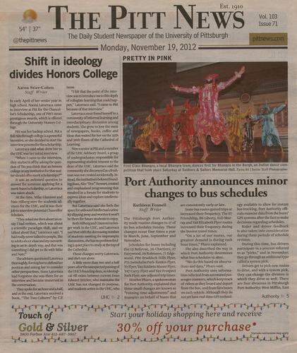 Pitt news