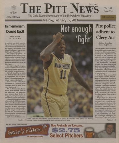 Pitt news