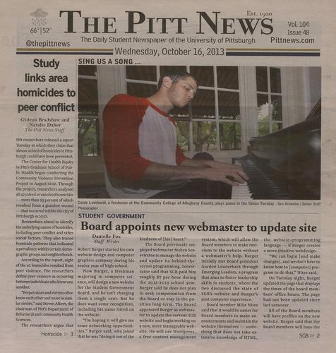 Pitt news