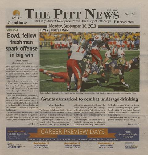 Pitt news