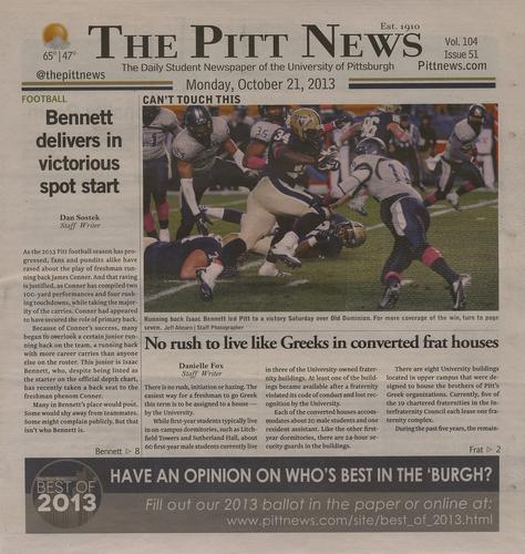 Pitt news