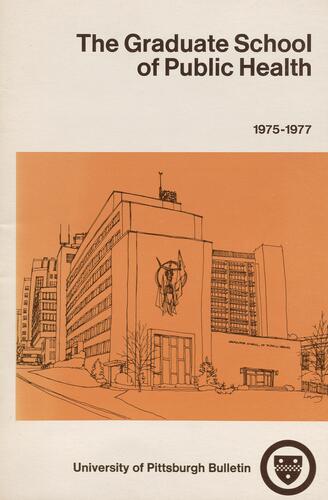 University of Pittsburgh, Graduate School of Public Health, Bulletin, 1975-1977