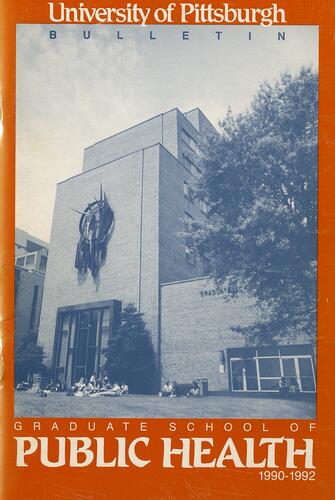 University of Pittsburgh, Graduate School of Public Health, Bulletin, 1990-1992