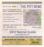 Pitt News: 2017 Rental Guide