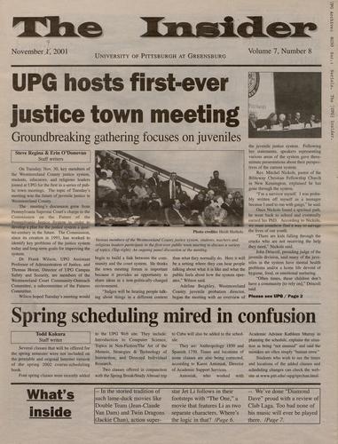 University of Pittsburgh at Greensburg insider