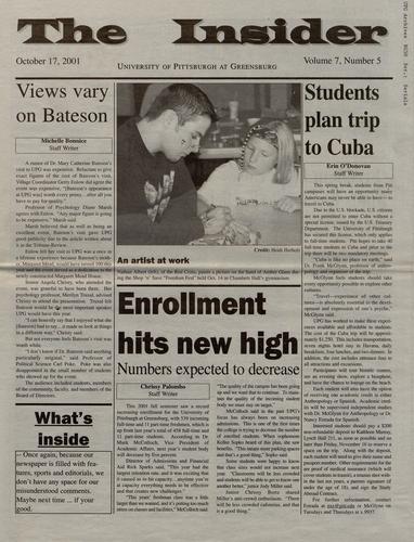 University of Pittsburgh at Greensburg insider