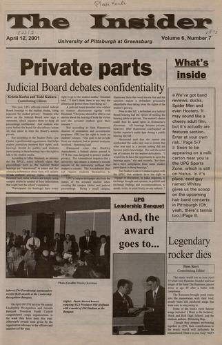 University of Pittsburgh at Greensburg insider