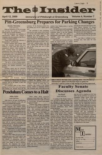 University of Pittsburgh at Greensburg insider