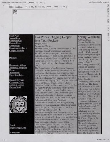 University of Pittsburgh at Greensburg insider