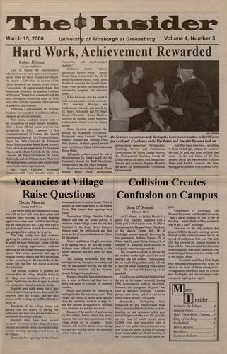 University of Pittsburgh at Greensburg insider