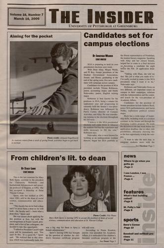 University of Pittsburgh at Greensburg insider