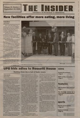 University of Pittsburgh at Greensburg insider