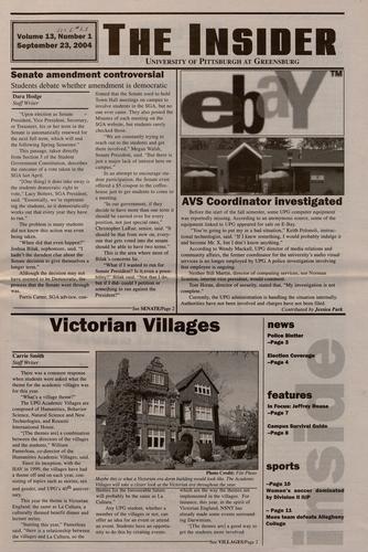 University of Pittsburgh at Greensburg insider