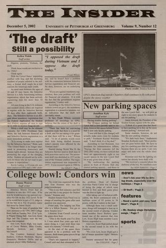 University of Pittsburgh at Greensburg insider