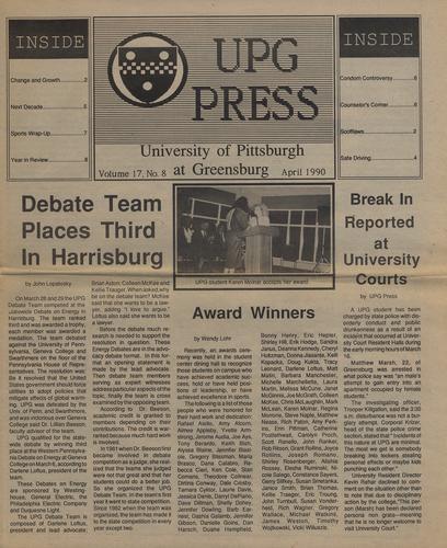 University of Pittsburgh at Greensburg press