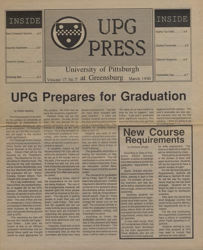 University of Pittsburgh at Greensburg press