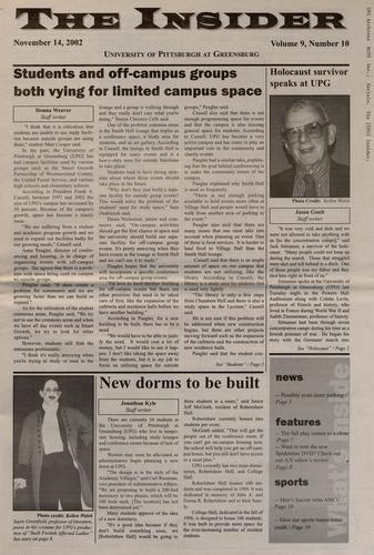 University of Pittsburgh at Greensburg insider