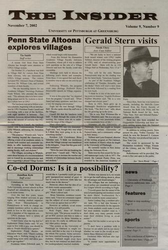 University of Pittsburgh at Greensburg insider