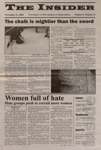 University of Pittsburgh at Greensburg insider