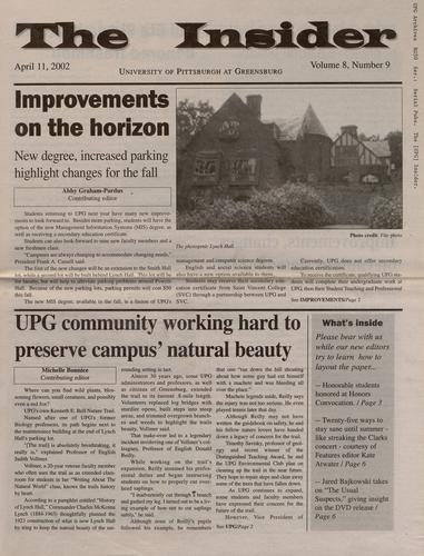 University of Pittsburgh at Greensburg insider