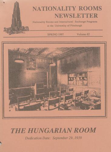 Nationality Rooms newsletter
