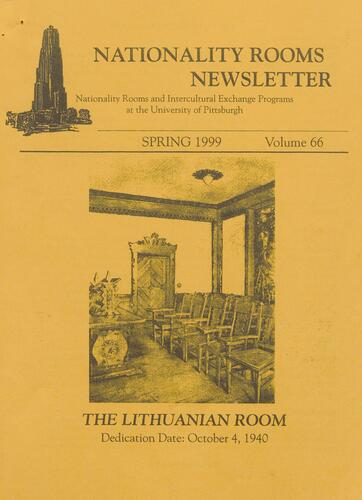 Nationality Rooms newsletter