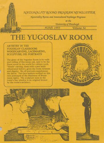Nationality Rooms Program newsletter