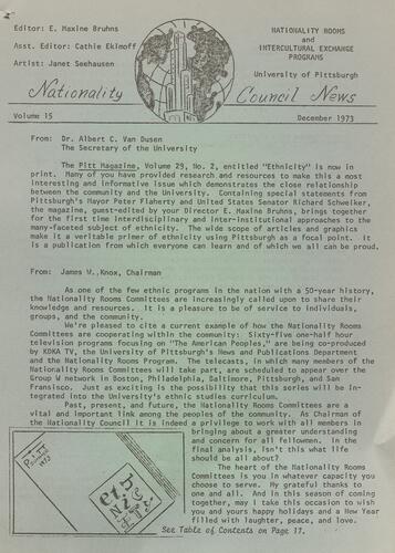 Nationality Council news