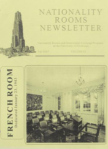 Nationality Rooms newsletter