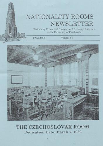 Nationality Rooms newsletter