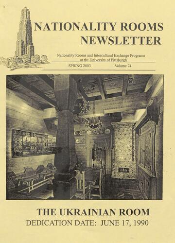 Nationality Rooms newsletter