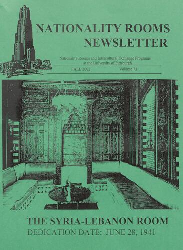 Nationality Rooms newsletter