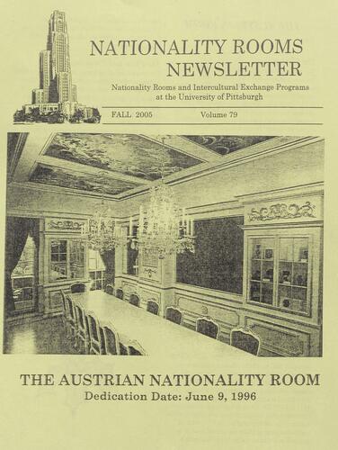 Nationality Rooms newsletter