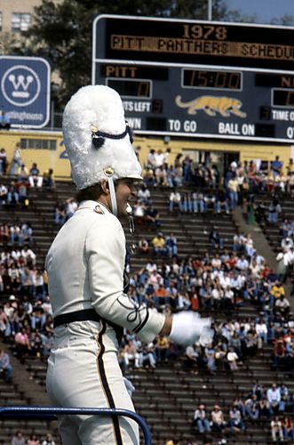Pitt Band Drum Major