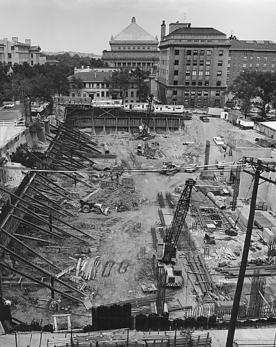 Benedum Hall Construction