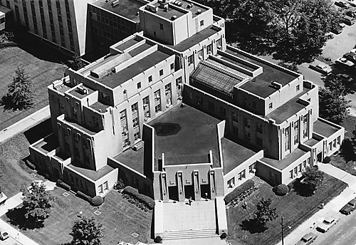 Clapp Hall From Above