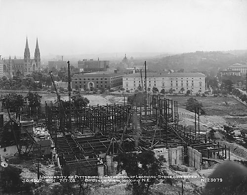 Cathedral of Learning Construction