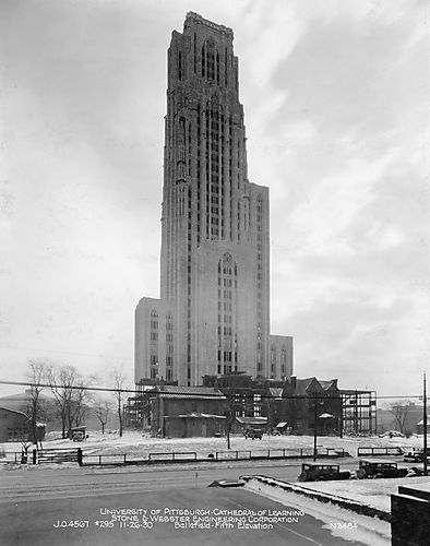 Cathedral of Learning Construction