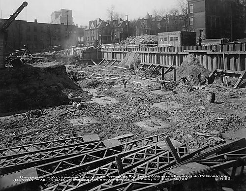 Construction of the Falk Clinic