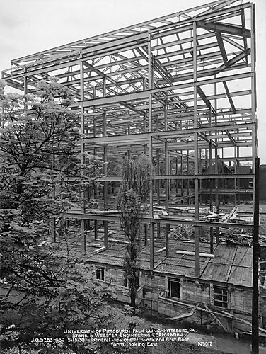 Construction of the Falk Clinic